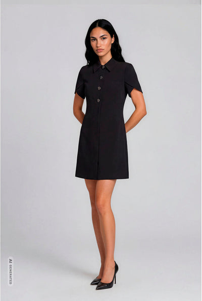 RubySusBBZendia klänning Mörkbrun - BBW5204 Thumbnail