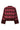 Kick Check Knit Blouse Wine - 165204