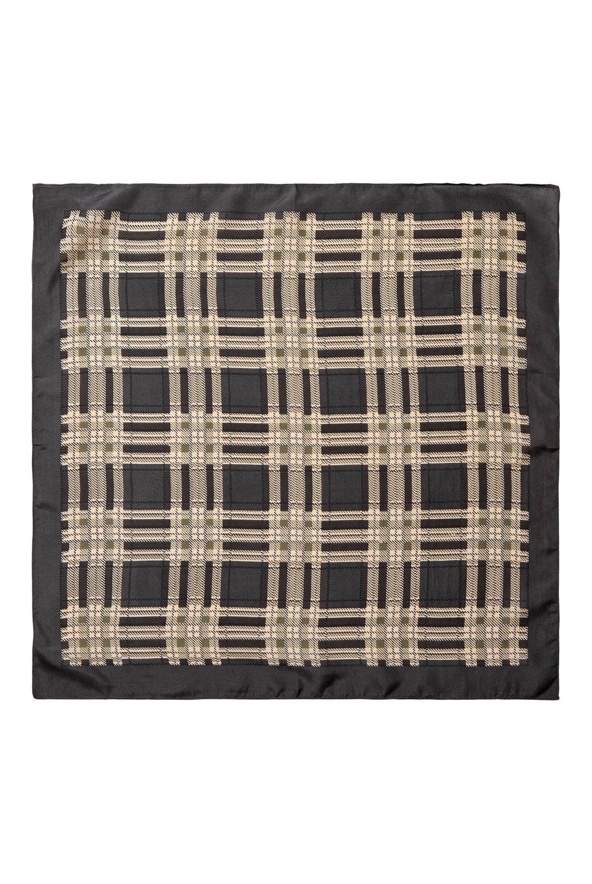 INASSW SILKESSCARF 8030 Mörkgrå - S264915