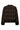 Kick Check Knit Blouse Dark brown - 165204