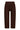 Lauri Wide Capri Pants Dark brown - 171241