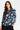 Grazia blouse 3/4 sleeves Blue - 17321