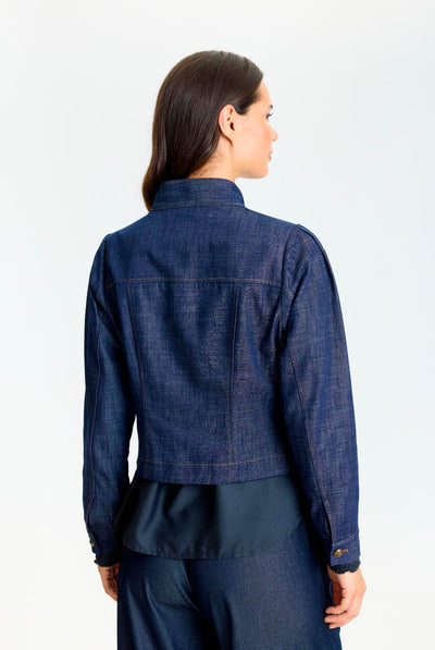 Arianna Jacket DARK BLUE - 17278 Thumbnail
