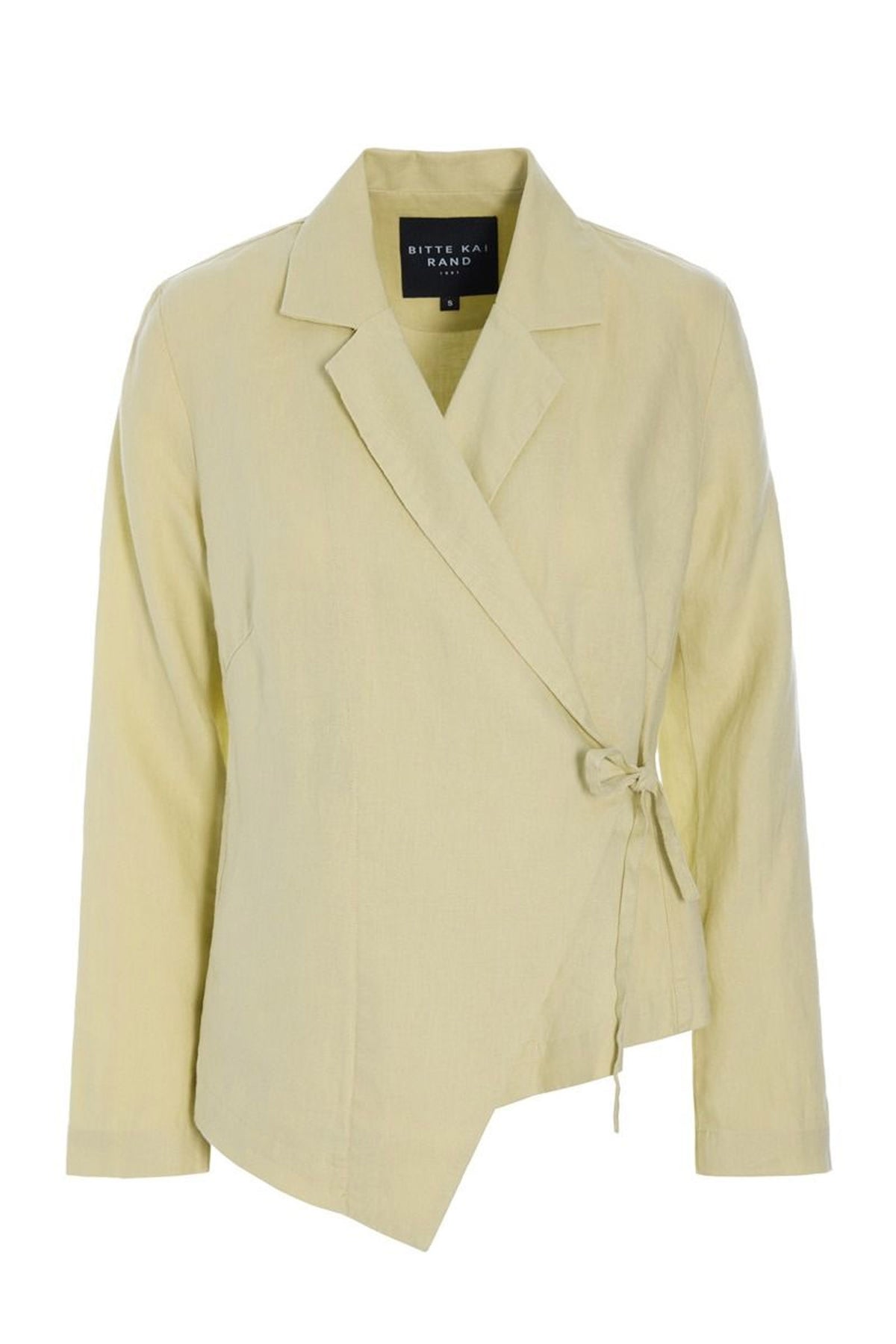 Lazy linen asymmetrisk jacka PERNOD - 261-2141-5560