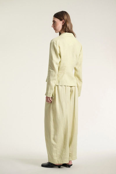 Lazy linen asymmetrisk jacka PERNOD - 261-2141-5560 Thumbnail