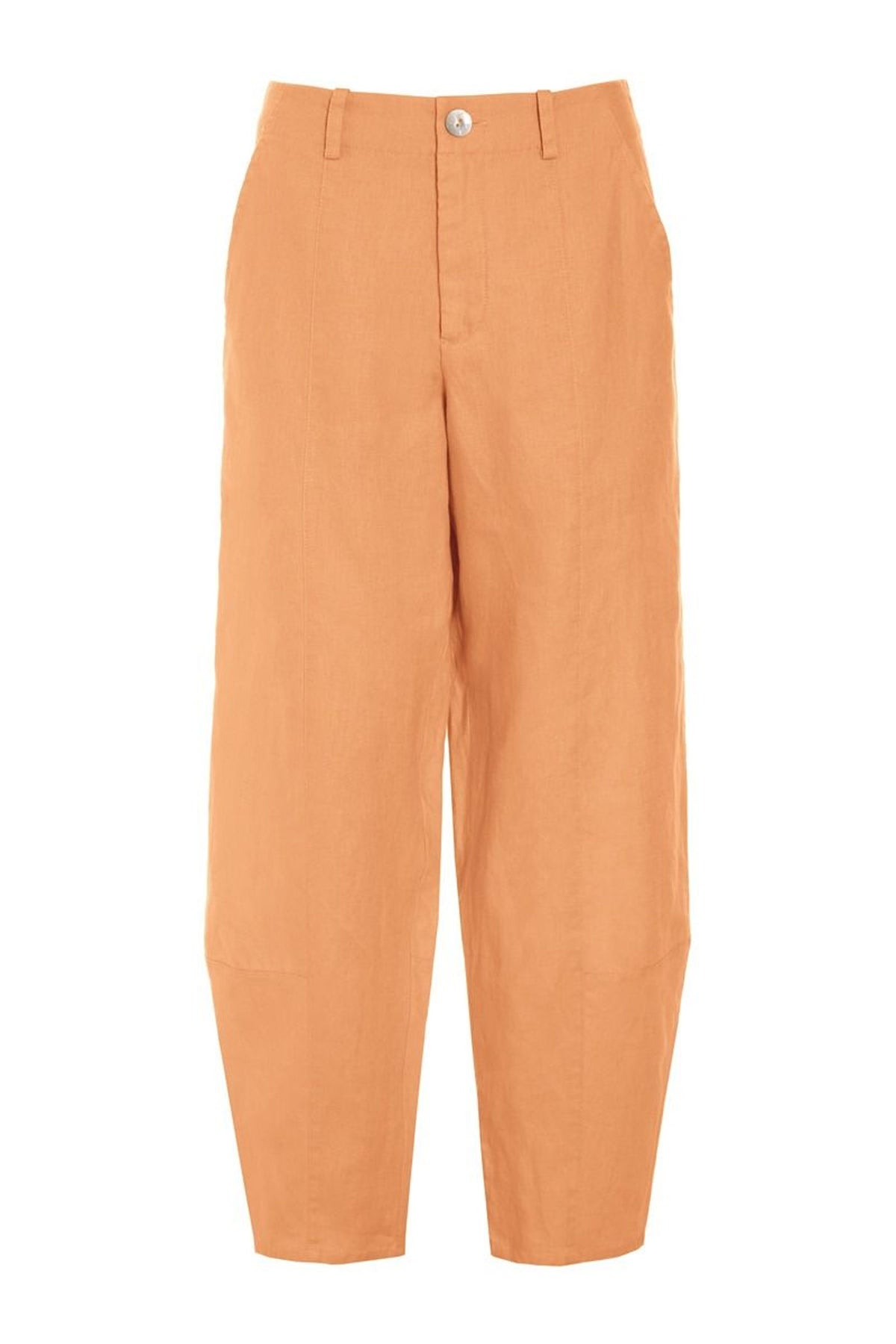 Lazy linen-byxor MELON - 261-2141-4053
