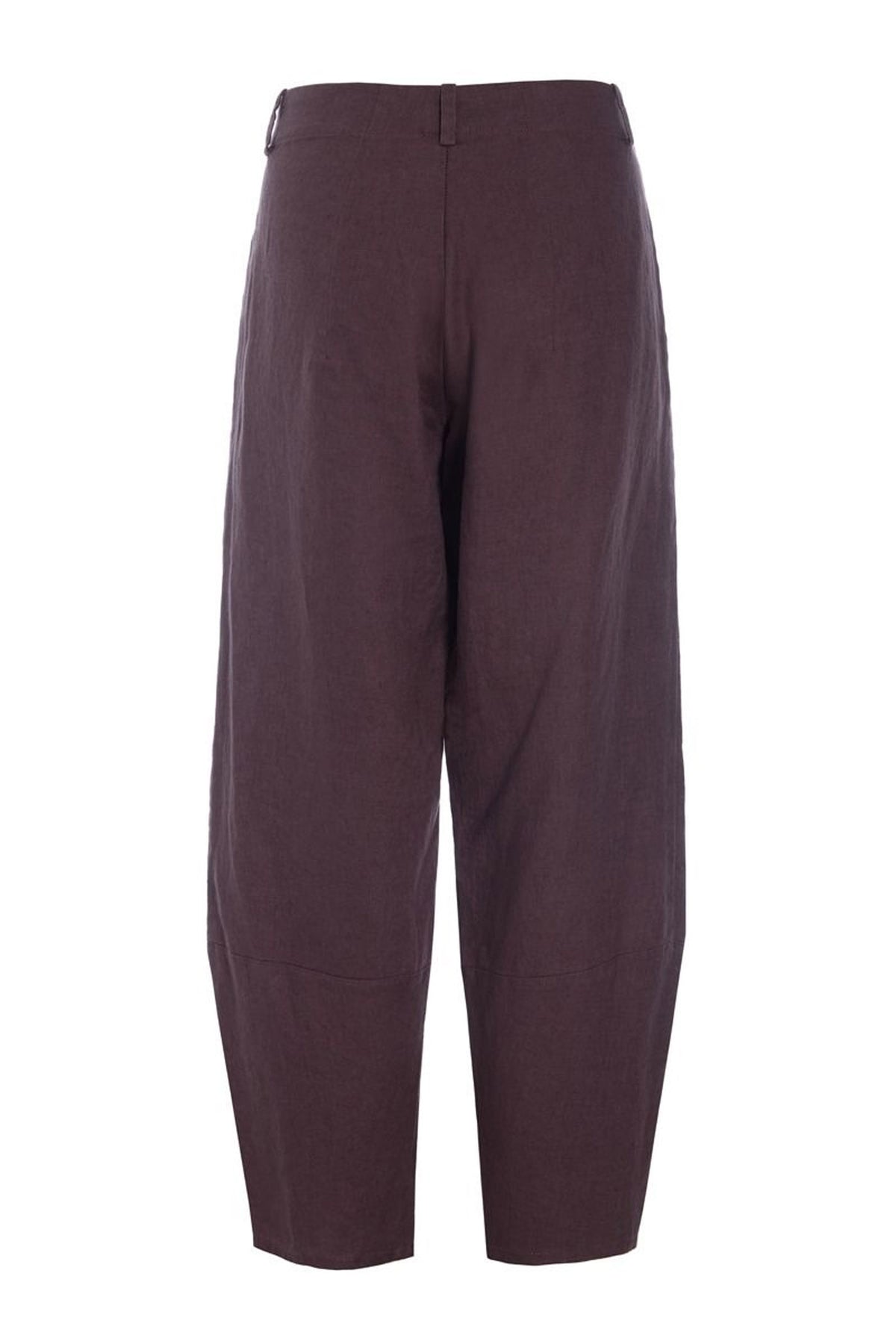 Lazy linen-byxor RAISIN - 261-2141-4053