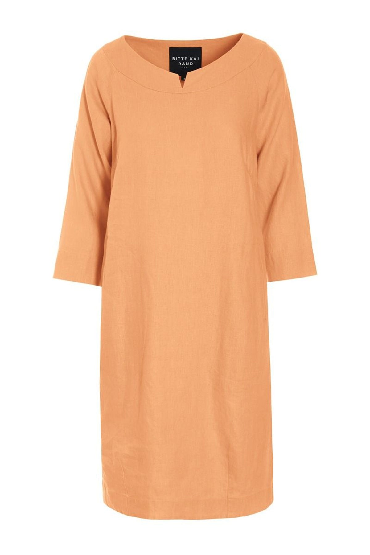 Lazy linen-klänning MELON - 261-2141-5221