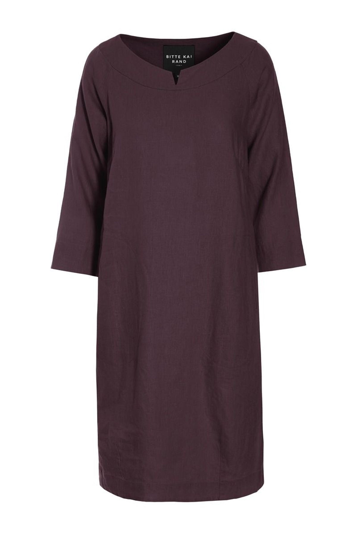 Lazy linen-klänning RAISIN - 261-2141-5221