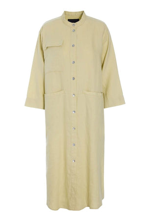 Lazy linen skjortklänning PERNOD - 261-2141-5558