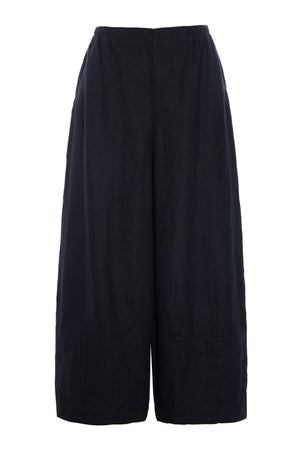 Lazy linen vida byxor Black - 261-2141-5563