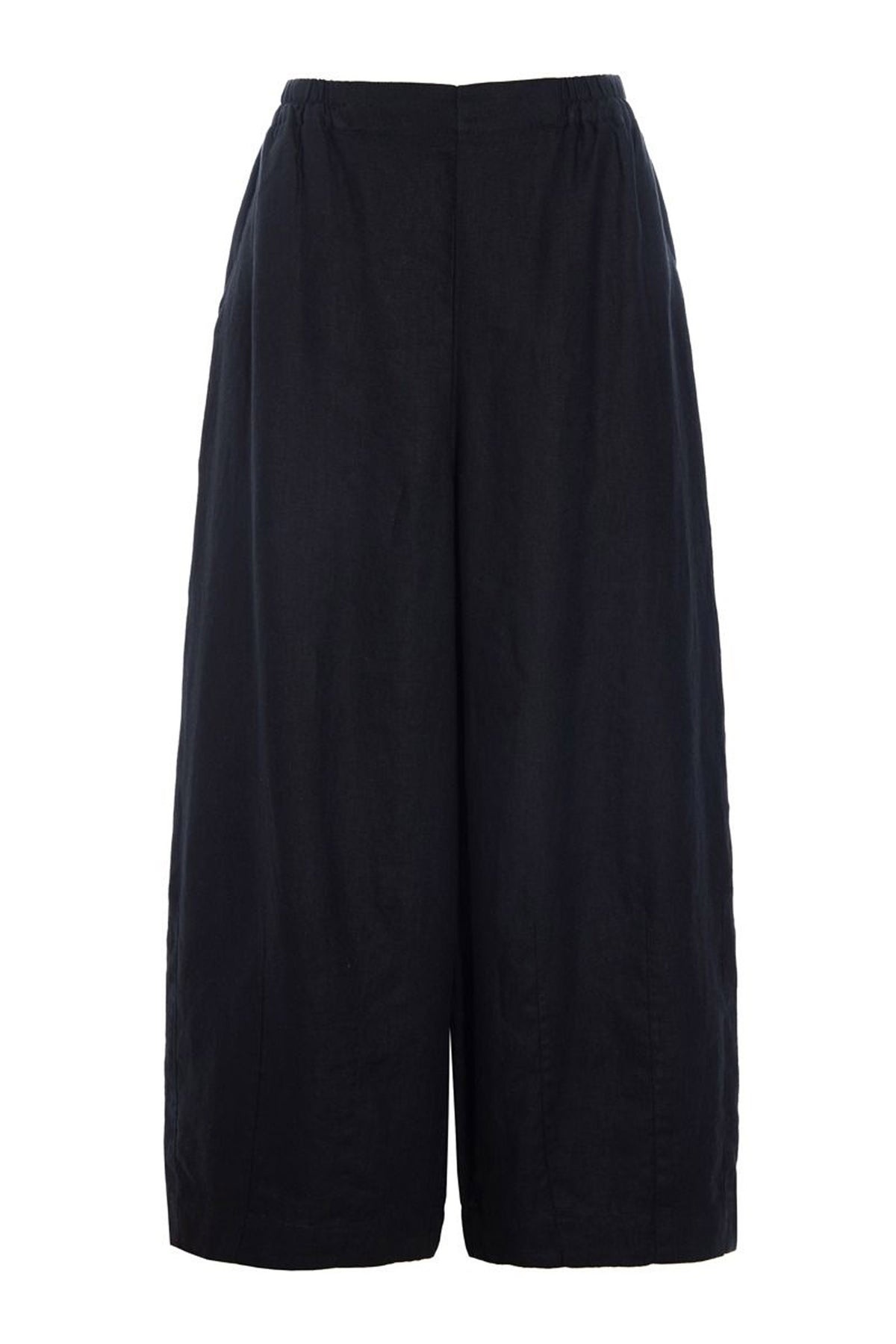 Lazy linen vida byxor Black - 261-2141-5563