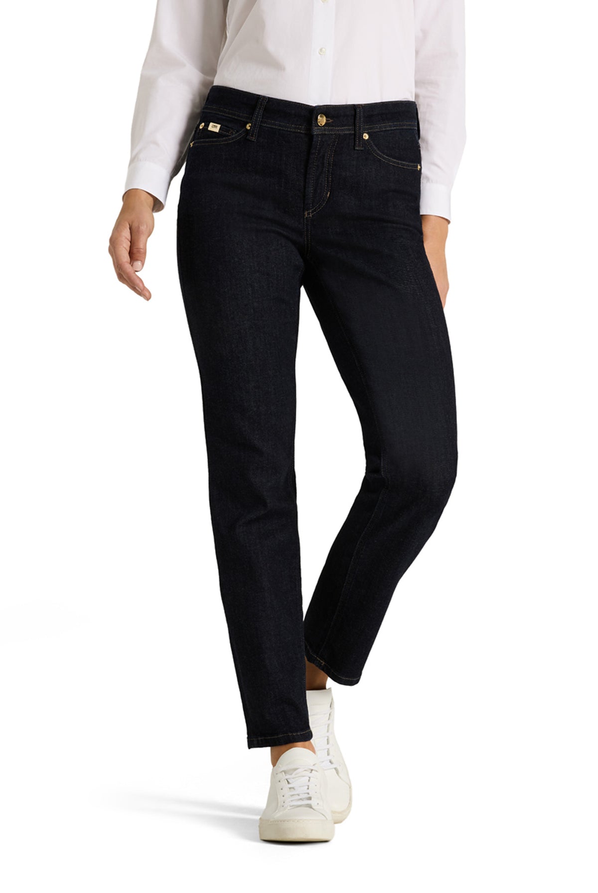 Piper cropped mörk denim - 0027 28 9157