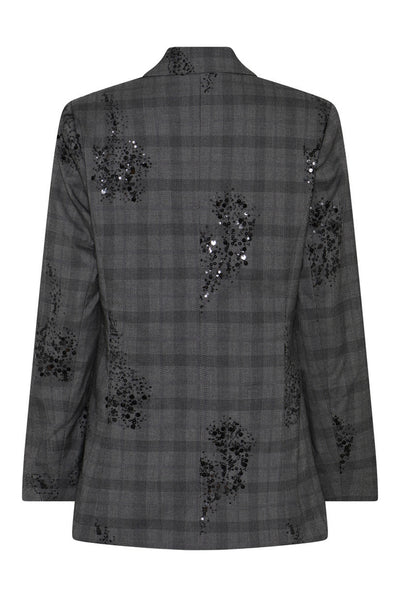 StachysBBTuxana blazer Dark Check - BBW5262 Thumbnail