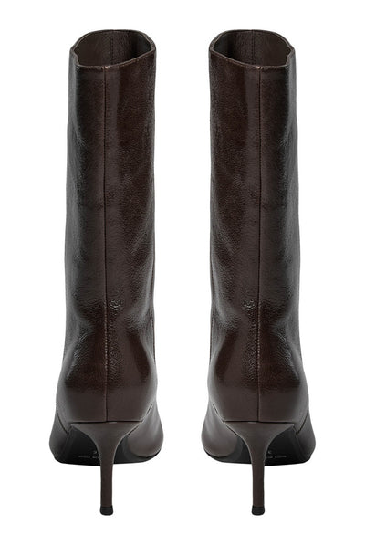 LENCIESW MID HIGH BOOT 7080 Mörkbrun - S263773 Thumbnail