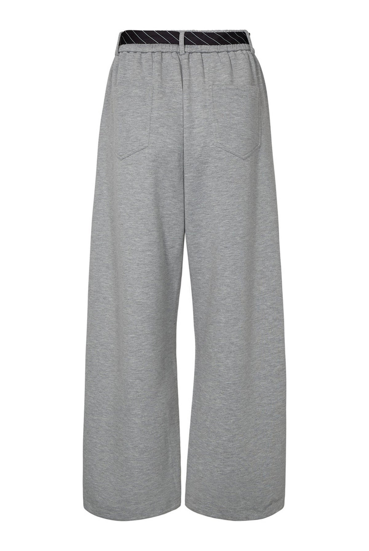 Maxi Split Tie Tall Pant Grey Melangé - HL11000