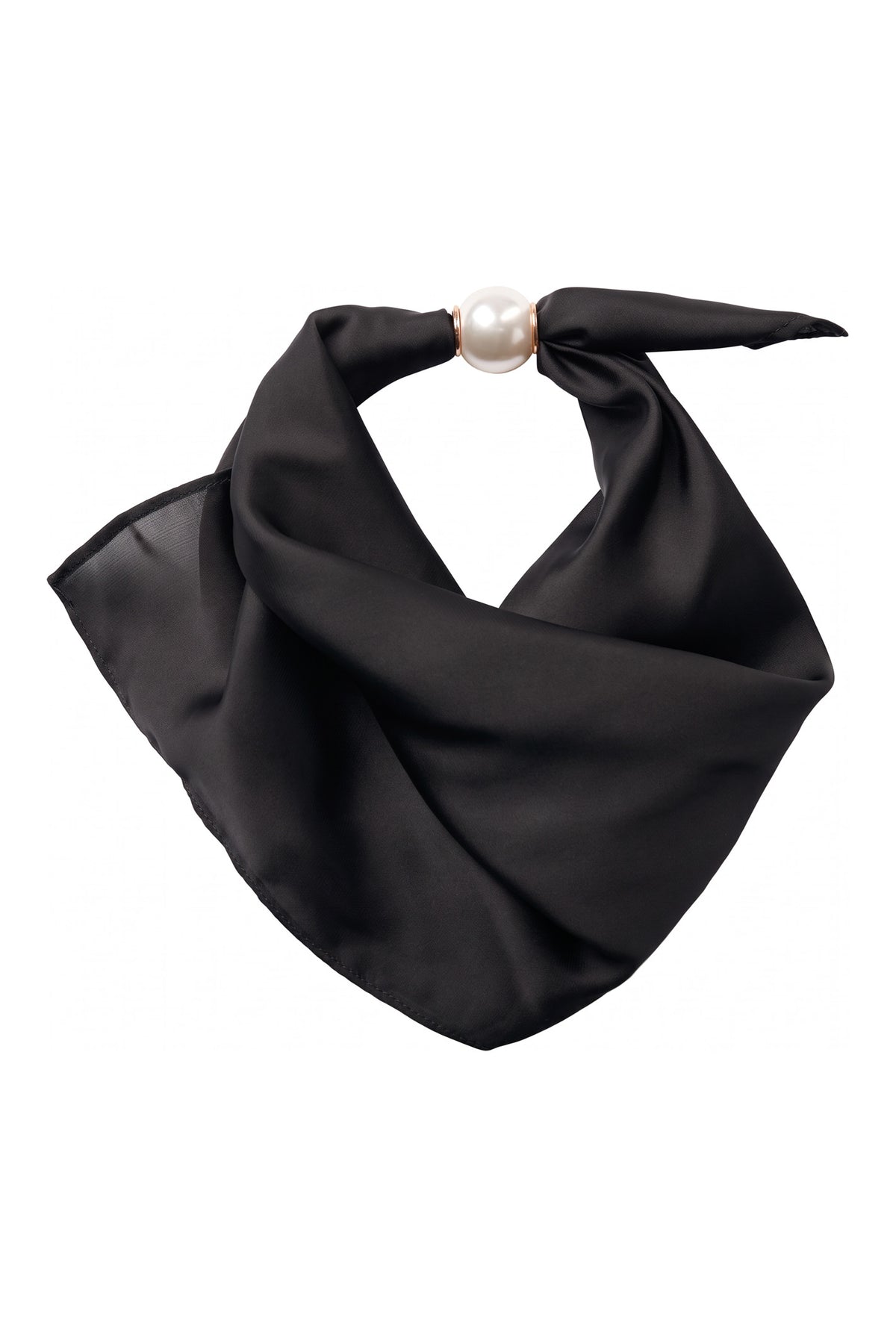39069 PearlCC Scarf 65001-Svart - 500676
