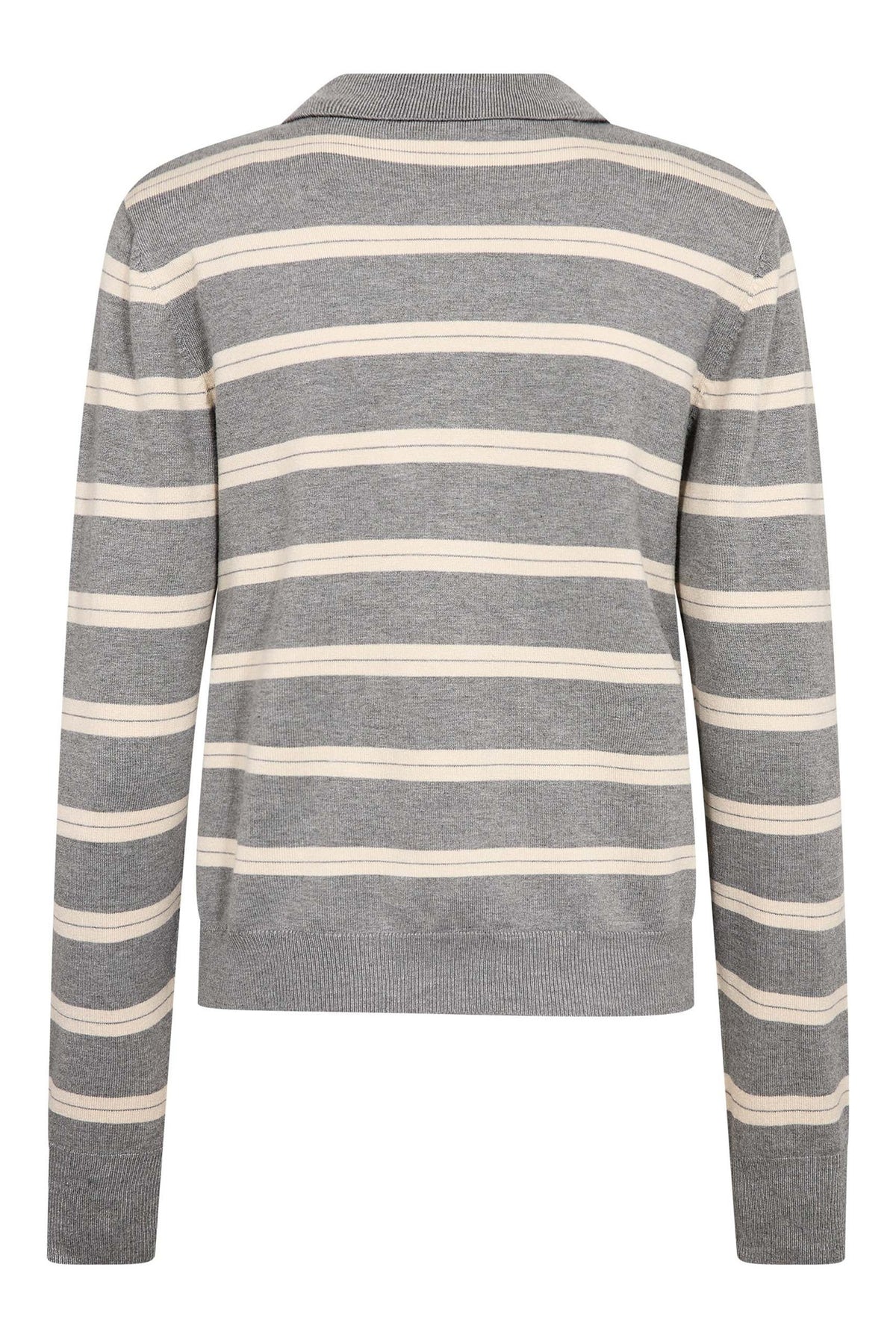 LueCC Padded Polo Knit 10003-Creme - 500429