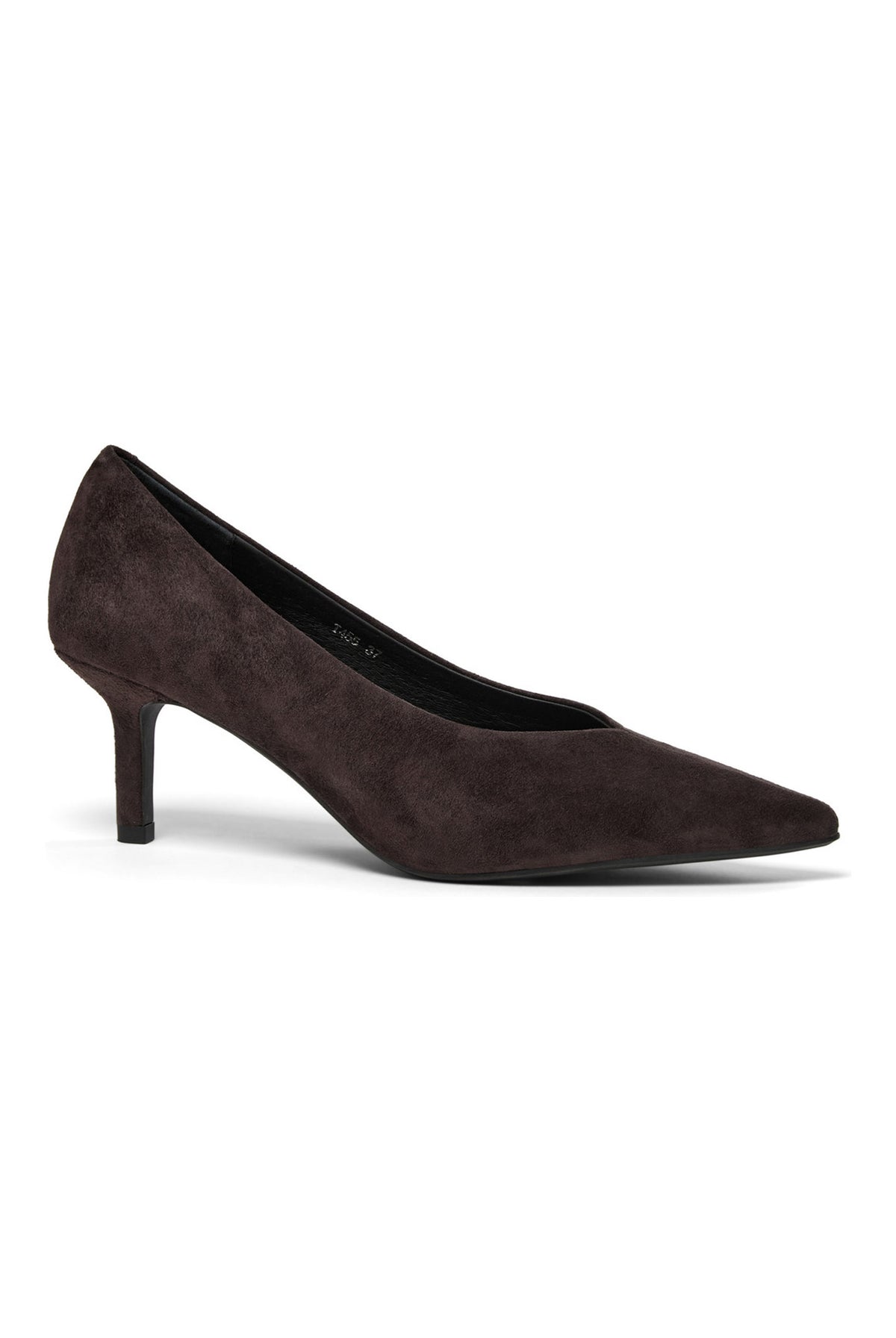 Robinsw Suede Stiletto Dark brown - T455