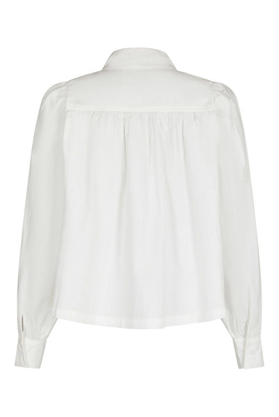 Melya Poplin Shirt White - 171025 Thumbnail