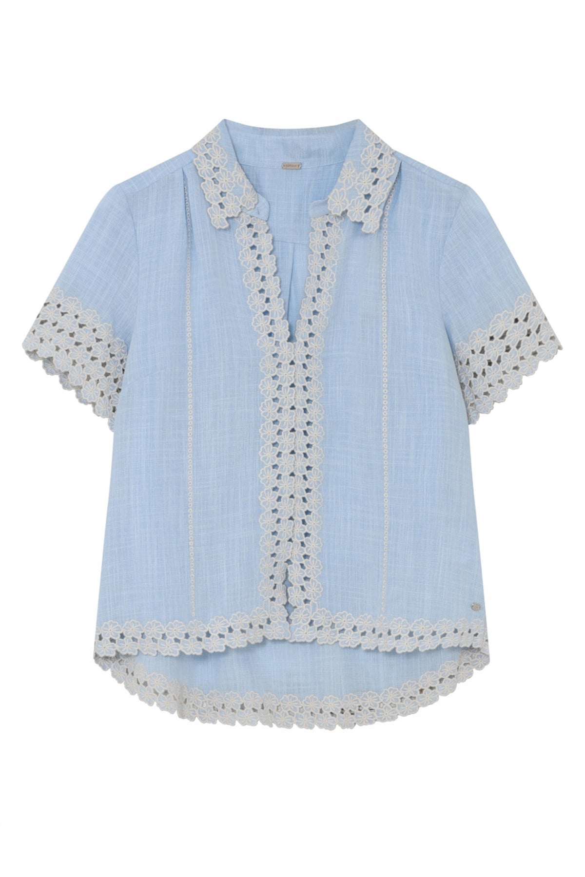 Lilje, skjorta 94010-Sea Breeze - 60666/7636