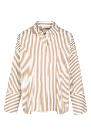 Lilly Skjorta 6000 Brown Wren - 2630190755