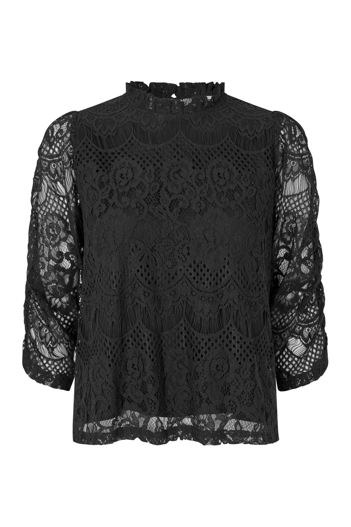 LilouLL Blus 3/4 99 Svart - 25523-1005