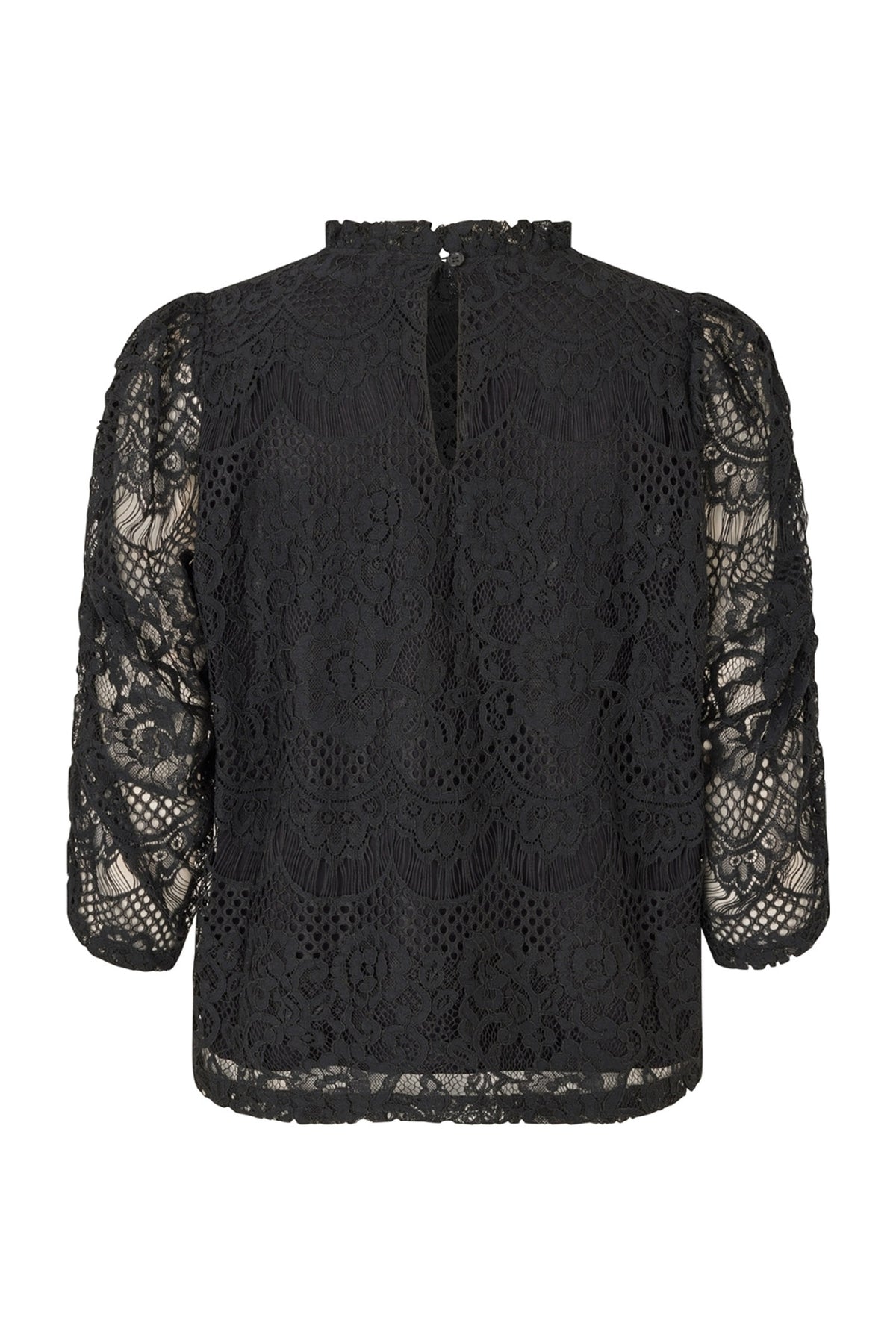 LilouLL Blus 3/4 99 Svart - 25523-1005