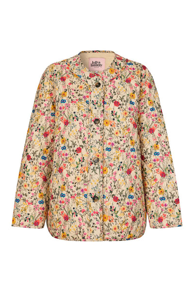 Lilyll Quiltad Jacka Ls Blommigt Tryck - 26241-6001 Thumbnail