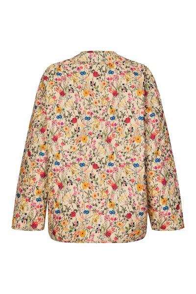 Lilyll Quiltad Jacka Ls Blommigt Tryck - 26241-6001 Thumbnail