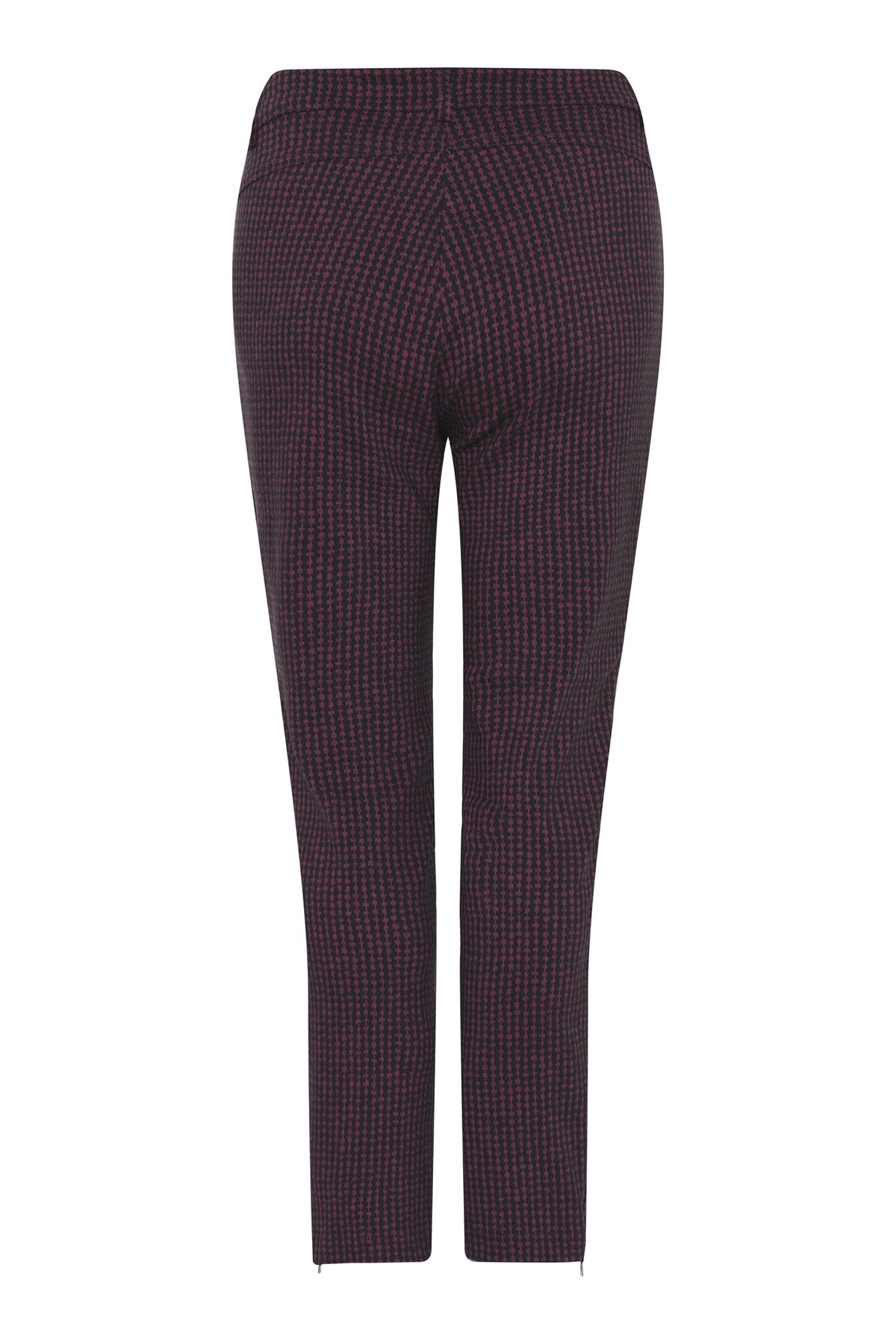 Lina 7/8-byxa m. dragkedja Jacquard 2549-Square - 6841/4209