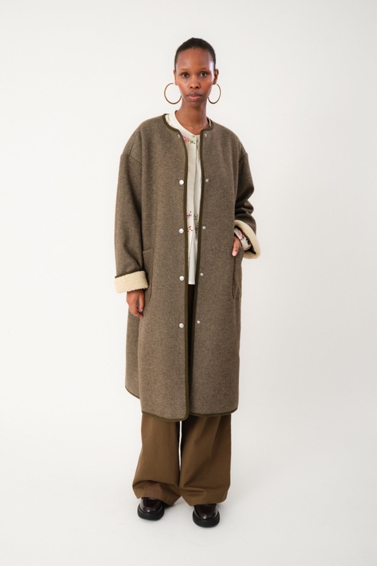 LockerbieLL Coat LS 87 Dark Mokka - 25419-7000