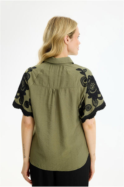 Lori shirt Green - 17226 Thumbnail
