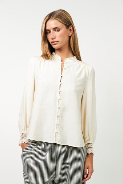 LuceLL Shirt LS 02 Creme - 25531-1007 Thumbnail