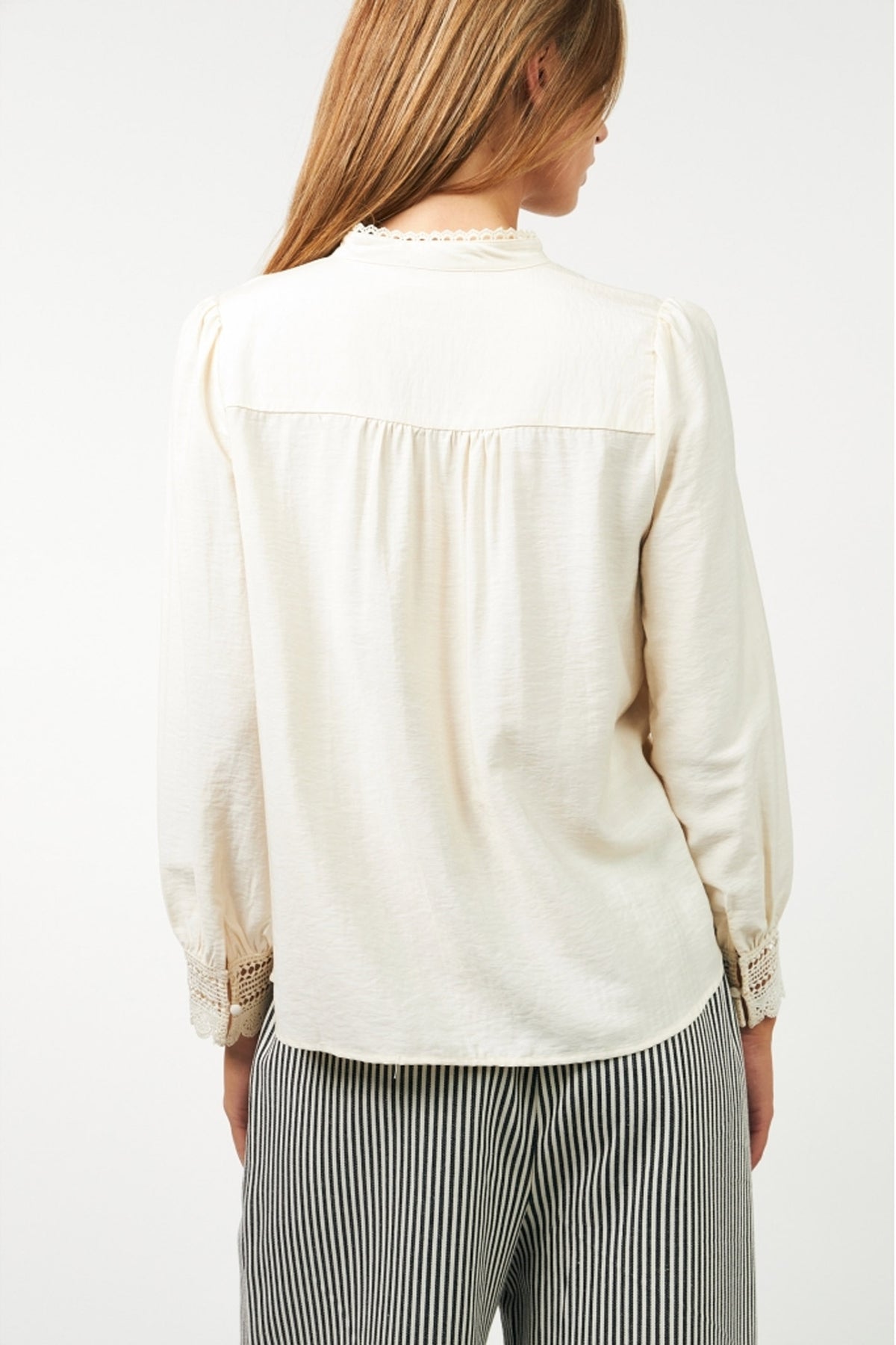 LuceLL Shirt LS 02 Creme - 25531-1007