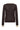 LueCC Pointelle Cardigan 145-Dark Brown - 42023