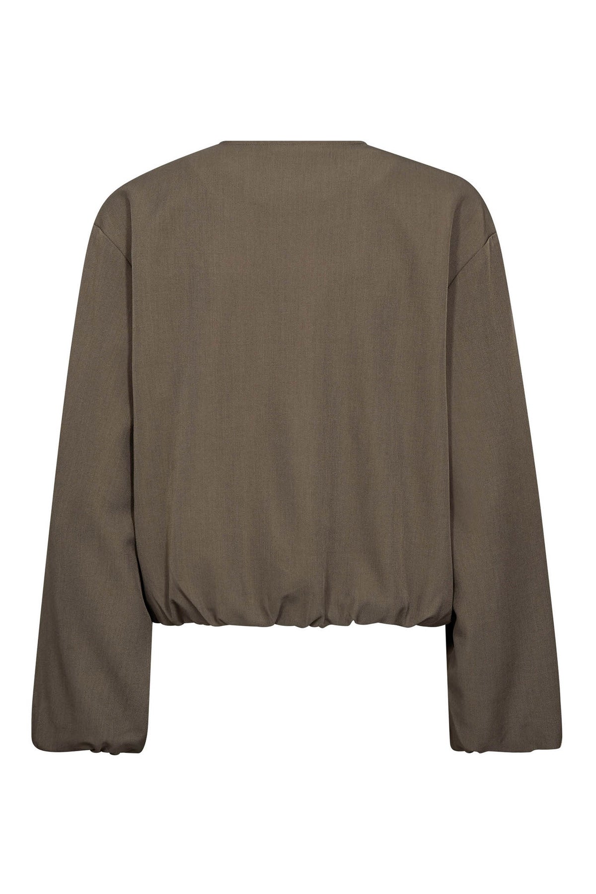 LunaCC Balloon Zip Jacket 154-Walnut - 30330