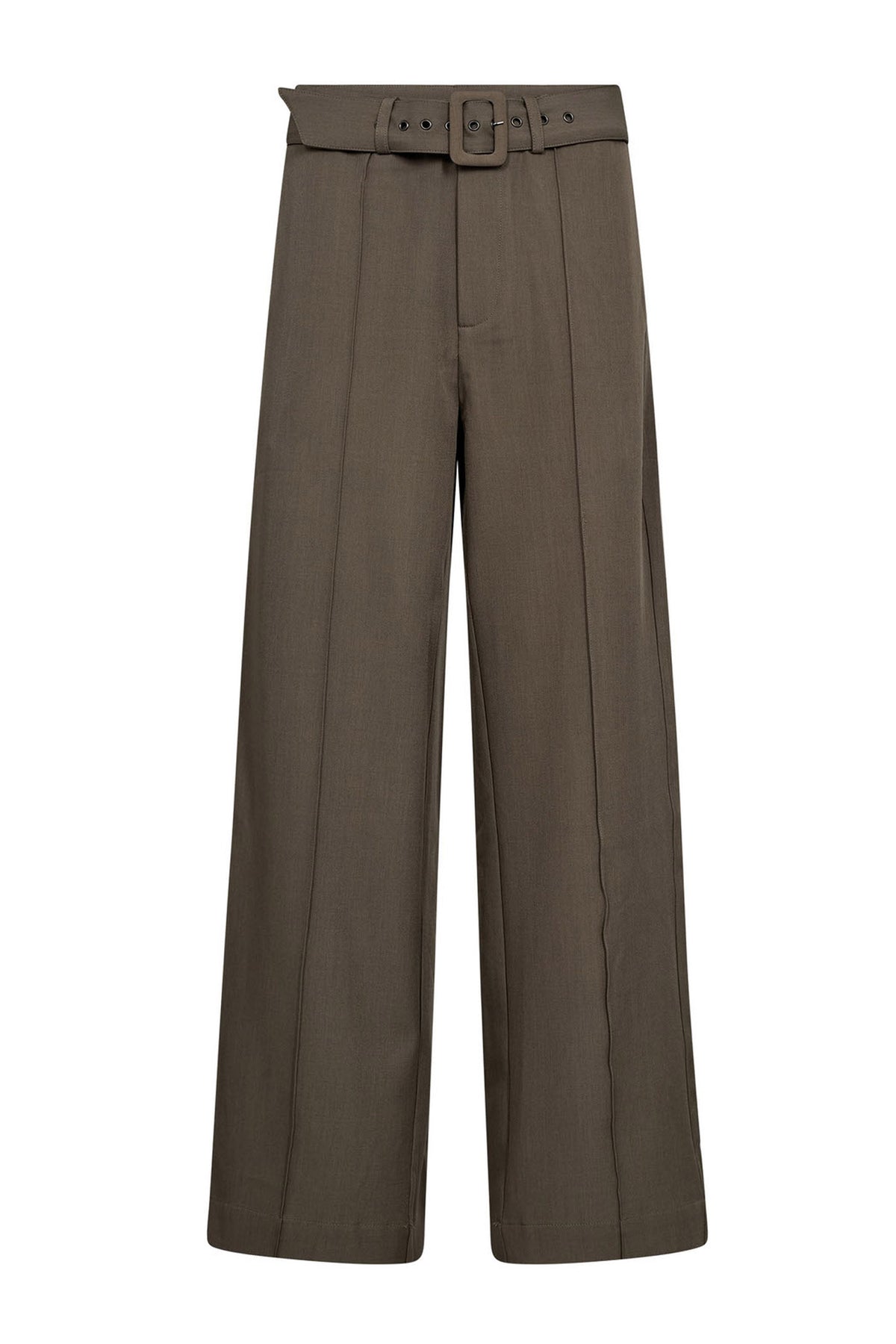 LunaCC Belt Crease LL Pant 154-Walnut - 41038