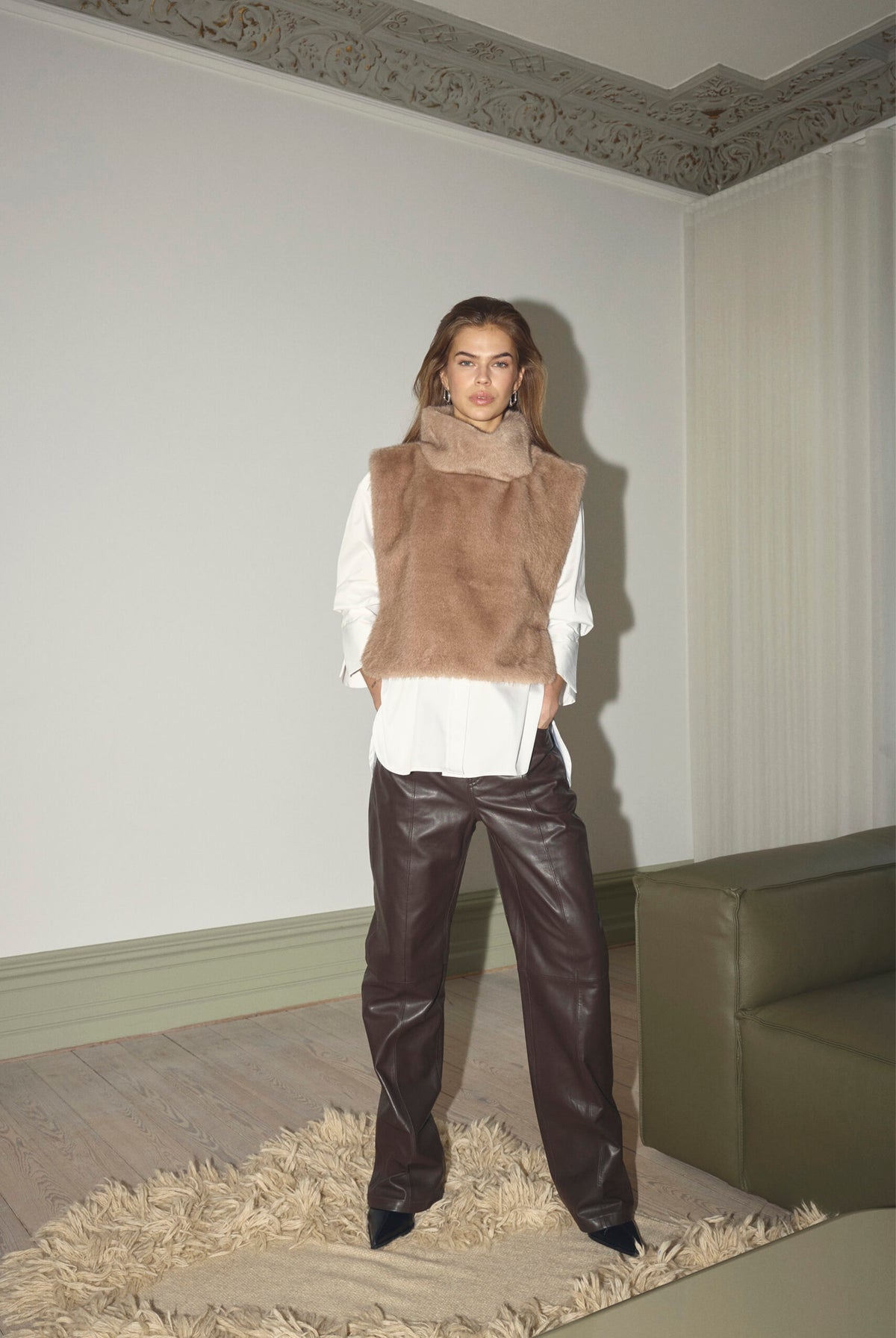 FeraCC Faux Collar 10003-Creme - 500368