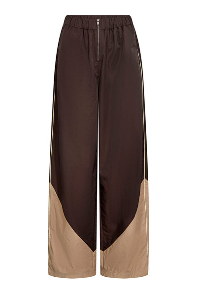 Aloracc Block Pant Mörkbrun - 500847 Thumbnail