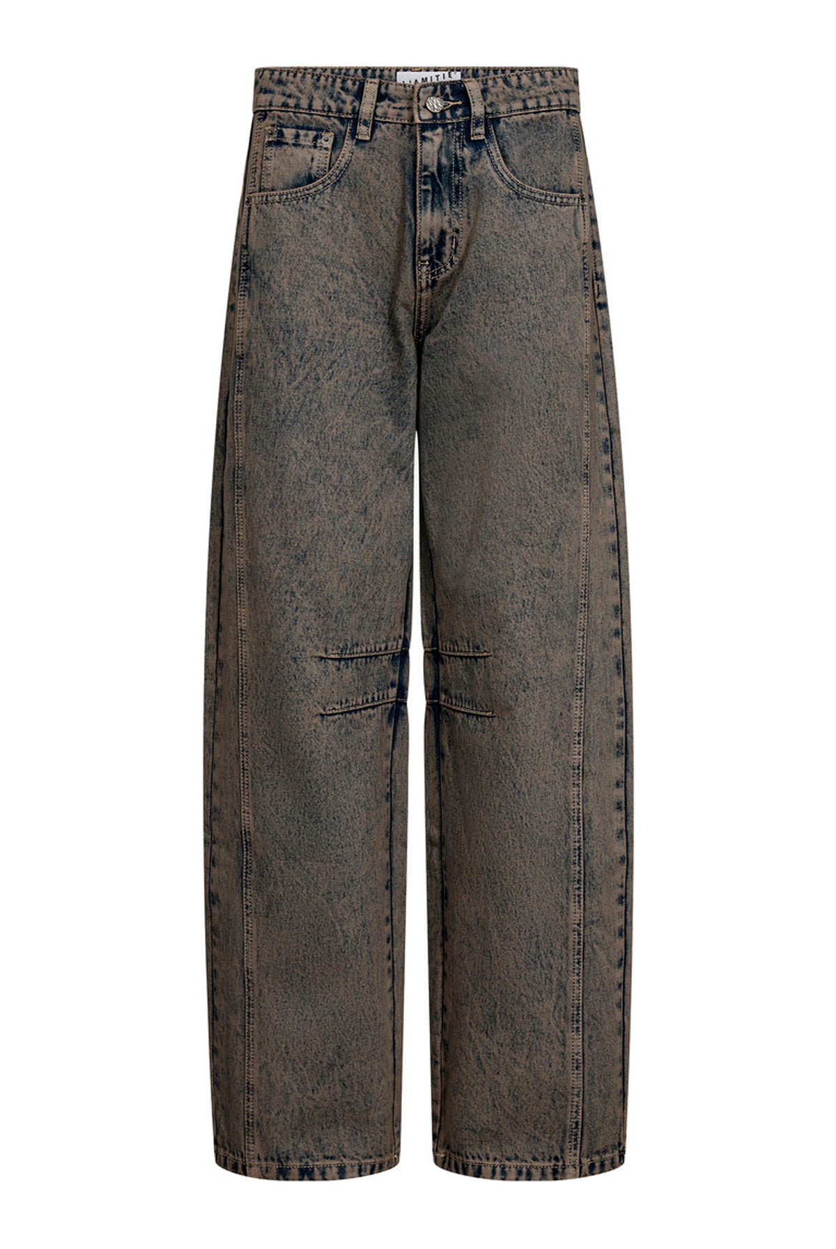 Drew Barrel Panel Jeans Mocca Mocca - HL10848
