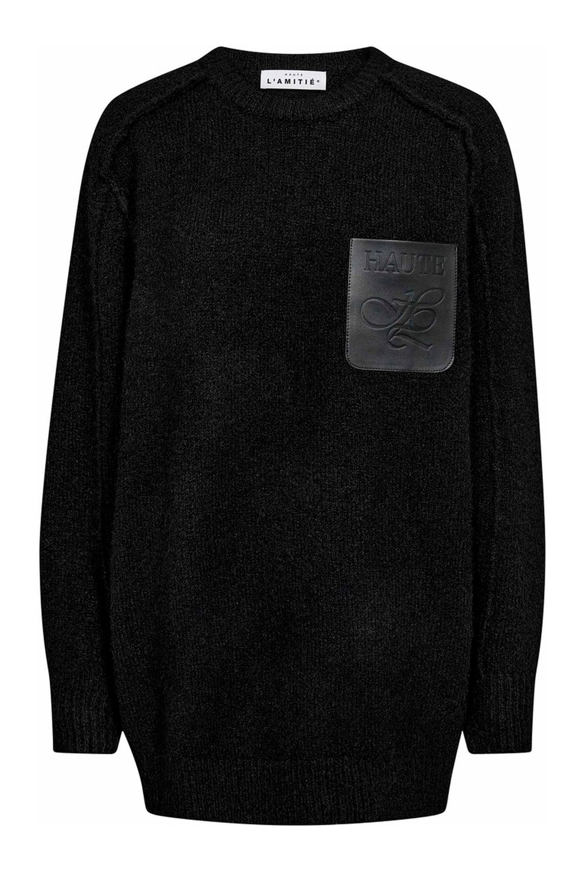 Darcia Reverse Oversize Ficka Antracitmelerad - HL10778