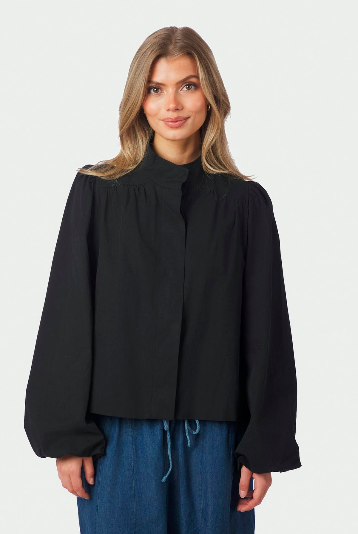 Tirsa Twill Jacket Black - 168103