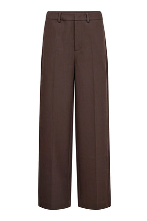 LunaCC Wide Pant 20003-Mörkbrun - 500428