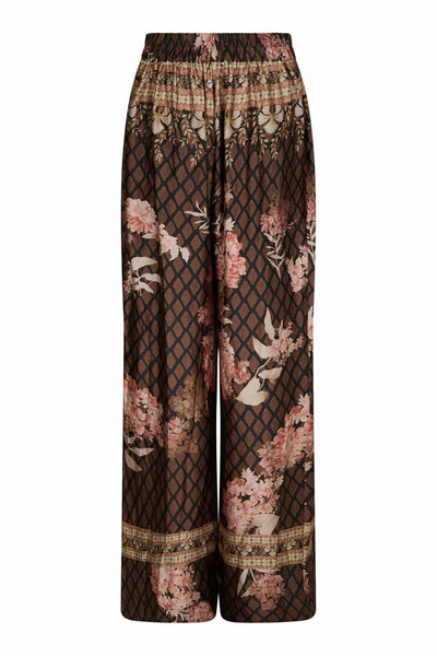 Lunet Botanical Border Pants Black - 167030 Thumbnail