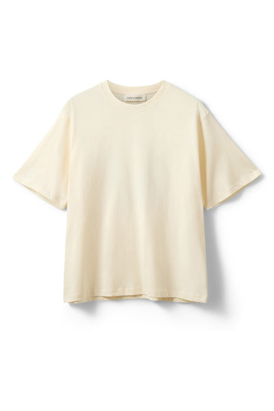 MAESW OVERSIZED T-SHIRT 0118 Antique White - S262320 Thumbnail