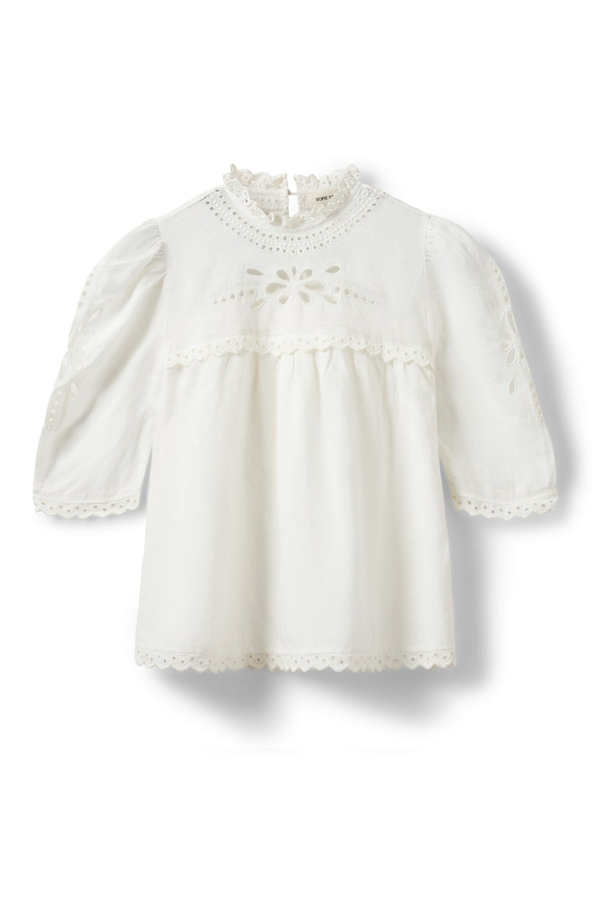 MAIASW BRODERAD CUT-OUT LAC 0159 Cream White - S262230