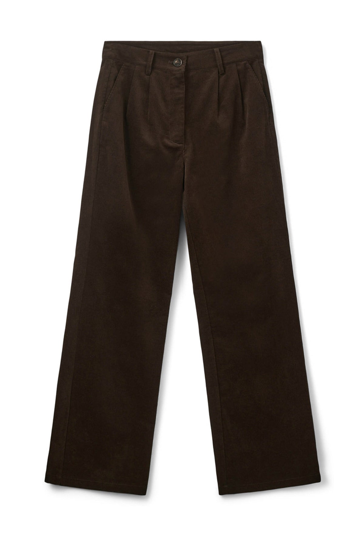 MALINASW TROUSERS 7025 Mörkbrun - S253353