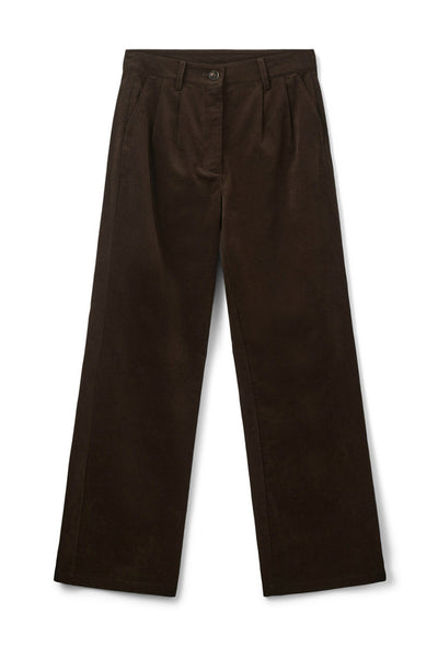 MALINASW TROUSERS 7025 Mörkbrun - S253353 Thumbnail