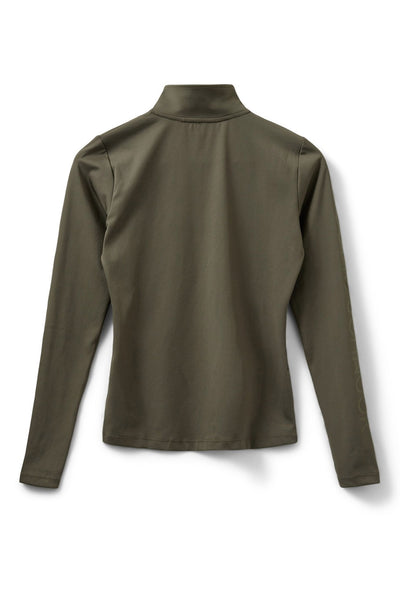 MALLORYSW T-SHIRT LÅNGÄRMAD Armygrön - SNOS411 Thumbnail